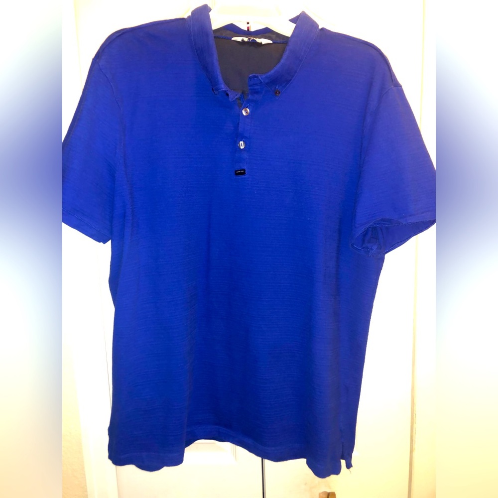 Calvin Klein blue polo
